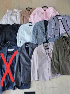 Huge Reseller Workwear Bundle: 12x Blazers & Jackets (Aritzia, Kasper & More)